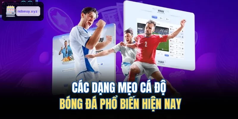 Những dạng mẹo cá độ bóng đá phổ biến