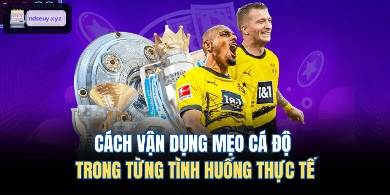Phương pháp áp dụng mẹo cá độ bóng đá trong thực tế